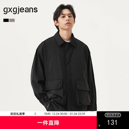 gxg.jeans男装  多色口袋设计工装户外宽松夹克外套男士 25秋热卖 商品图0