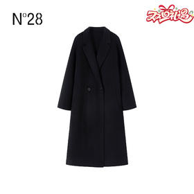 N°28 2025秋冬新款羊毛呢大衣女通勤风显瘦韩版毛呢外套8855A1D696