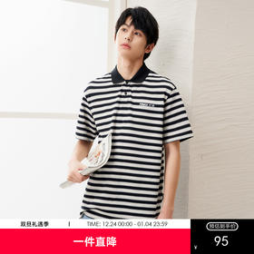 gxgjeans男装2024年春季热卖翻领短袖POLO衫J24D242003