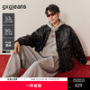 gxg.jeans男装 双色pu皮时尚轻薄款翻领宽松羽绒服外套25年冬新品 商品缩略图0