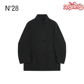 N°28 2025冬季新款立领扣女短款毛呢大衣8855A1D559 