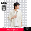 【凉感】GXG男装 条纹设计七分袖衬衫通勤男士衬衣 2025夏季新品 商品缩略图0