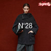 N°28 秋冬2025新款深灰色毛呢大衣女羊毛呢外套 8855A1D576  商品缩略图0