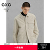 GXG男装 绗缝衬衫式加厚夹克通勤外套 24年冬G24X214103 商品缩略图0
