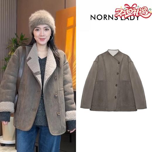 NORNS LADY诺恩 复古短款小香风外套女宽松休闲上衣 H25WK92982 商品图0