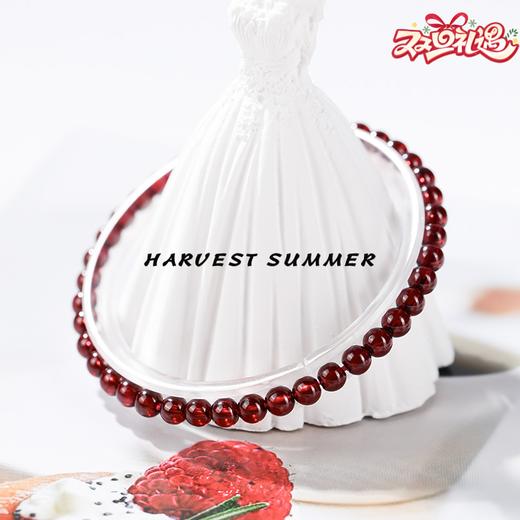 【徐艺洋同款】硕夏珠宝 天然石榴石显白气质手链单圈手串 SX23 商品图0