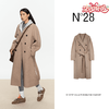 【破价】N°28【三好太太】冬款宽松舒适毛呢大衣气质长款外套8A52D810 商品缩略图0