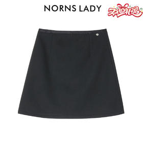 NORNS LADY诺恩 高腰A字半身裙百搭通勤休闲百褶裙 T25QK83912