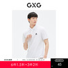 GXG男装 双色简约绣花时尚短袖POLO衫T恤  夏季热卖翻领T恤 商品缩略图0