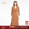 乔万尼秋新品2025气质干练西服式异性金属扣收腰连衣裙ED3E226 商品缩略图0