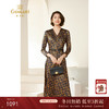 乔万尼新款连衣裙复古收腰设计显瘦中长款EM3E363 商品缩略图0