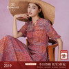 乔万尼真丝连衣裙100%桑蚕丝新款法式碎花EM2E879 商品缩略图0