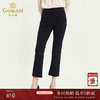 乔万尼新款裤子微喇双排扣设计感休闲气质高腰显瘦显高长裤ES3F509 商品缩略图0