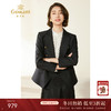 乔万尼西装外套女新款春秋款气质黑色西服EM3B429 商品缩略图0