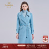 【羊绒】乔万尼羊毛羊绒大衣新款收腰高级感毛呢外套ET4A827 商品缩略图0