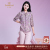 乔万尼新品悠然假日宽松碎花短袖上衣ED2C533 商品缩略图0