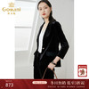 乔万尼西装外套春新品金丝绒简约显瘦气质EI3B155 商品缩略图0