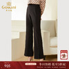 乔万尼春新品简约百搭时尚大气黑色喇叭裤EF3F897 商品缩略图0