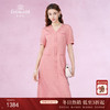 乔万尼真丝连衣裙桑蚕丝法式复古显瘦收腰气质ET2E307 商品缩略图0