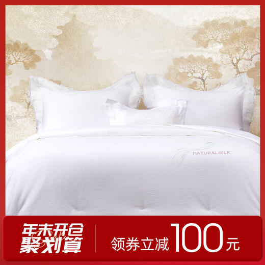 多喜爱 神州丝韵纯桑蚕丝冬被（七彩琦锦）cs 商品图0