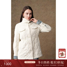 乔万尼小香风棉服外套收腰设计EM4K649