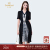 乔万尼2025夏季新品假两件设计收腰显瘦时尚连衣裙ED2E436 商品缩略图0