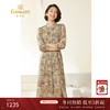 乔万尼长袖连衣裙秋季新款法式气质显瘦EM3E467 商品缩略图0