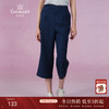 乔万尼裤子女夏季新款宽松休闲裤九分直筒阔腿裤ES2F141 商品缩略图0