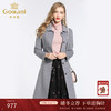 【羊绒】乔万尼冬季外套流行修身收腰气质双面羊绒大衣中长款EB4A020 商品缩略图0
