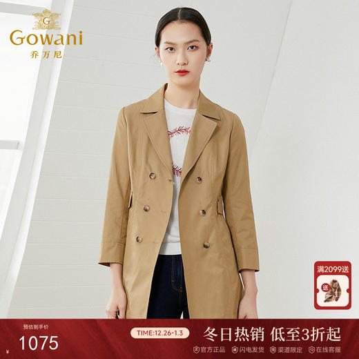 【两色可选】乔万尼西装外套女春休闲设计感小众新款薄款英伦风高级感大码EI1B921 商品图0