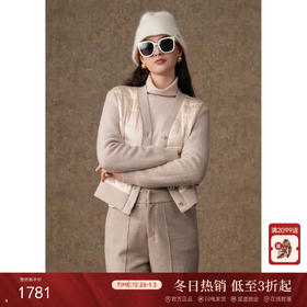 乔万尼高级感短外套拼接设计时尚短款EM3B371