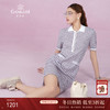 乔万尼新款连衣裙蓝粉条纹运动风EM2M857 商品缩略图0