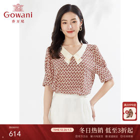 乔万尼重磅真丝桑蚕丝上衣时尚减龄小衫EI2C846