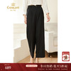 乔万尼休闲裤简约显瘦百搭直筒裤秋季新款EM3F342 商品缩略图0