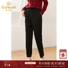 乔万尼休闲裤绵羊毛保暖长裤高腰松紧束脚裤EI4F691 商品缩略图0