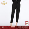 乔万尼春季休闲系带韩版修身黑色哈伦裤EB3F261 商品缩略图0