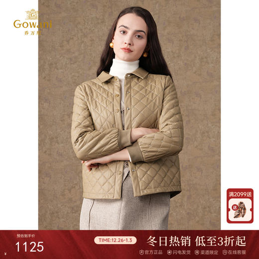 乔万尼休闲易打理减龄感棉服EM4K657 商品图0