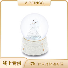 JARLL 100MM 拉丝玻璃结婚款音乐盒 WF1401