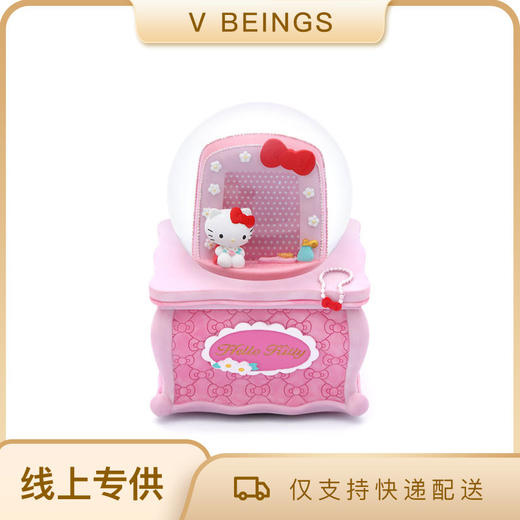 JARLL 100MM Hello Kitty 梳妆台音乐盒 KT1808 商品图0
