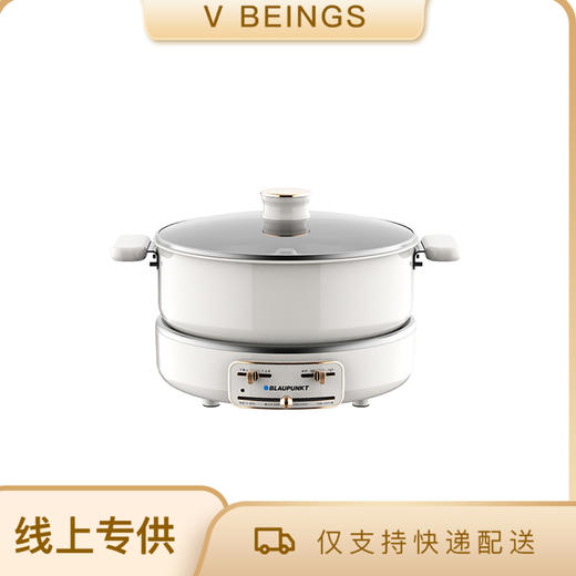 德国蓝宝智能自动升降火锅家用一体多功能料理锅5L电火锅电煮锅 商品图0