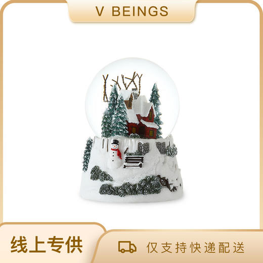 JARLL 100MM 温暖的小屋水球 QO19039 商品图0