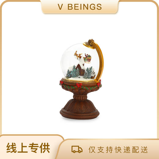 JARLL 120MM 圣诞老人地球仪水球 QO22032 商品图0