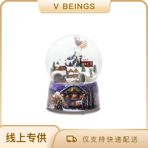 JARLL 120MM 飞天圣诞老人水球 QO22034 商品图0