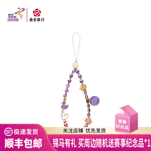 汇跑（HUIPAO）2025 南京马拉松手机链 商品图0
