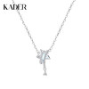 卡蒂罗/KADER  月光流星项链 925银月光石闪耀星芒设计在逃公主可调节锁骨链 幻彩星点浪漫纪念配饰 闺蜜礼盒 商品缩略图0