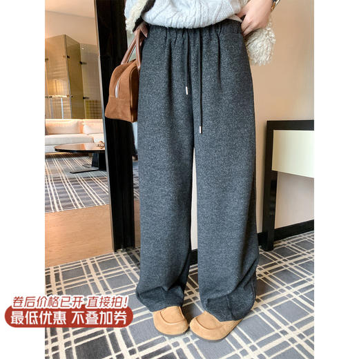 <曾小咸推荐>2.7现货秒杀 ！微信超特价！2色韩系抽绳休闲裤 日常189.99 立减100 秒杀89.99！！ 马甲 秒杀129.99！！ 商品图3