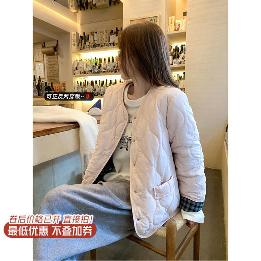 <曾小咸推荐>2.7现货秒杀 ！微信超特价！韩系正反两穿外套 日常289.99 立减140 秒杀149.99！！ 商品图1