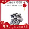 【年货节99元任选3件】厚款 · 精梳棉条纹毛圈中筒袜（3双） 商品缩略图0