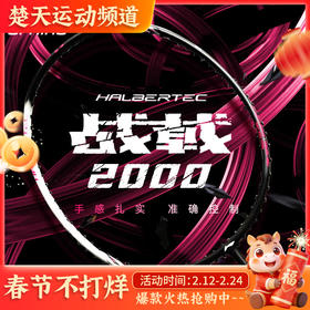 李宁战戟2000羽毛球拍官方正品碳素纤维超轻男女单拍