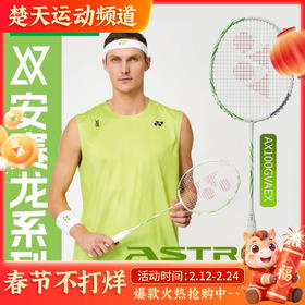 YONEX尤尼克斯羽毛球拍进攻天斧100安塞龙配色AX100GVAEX全碳素球拍